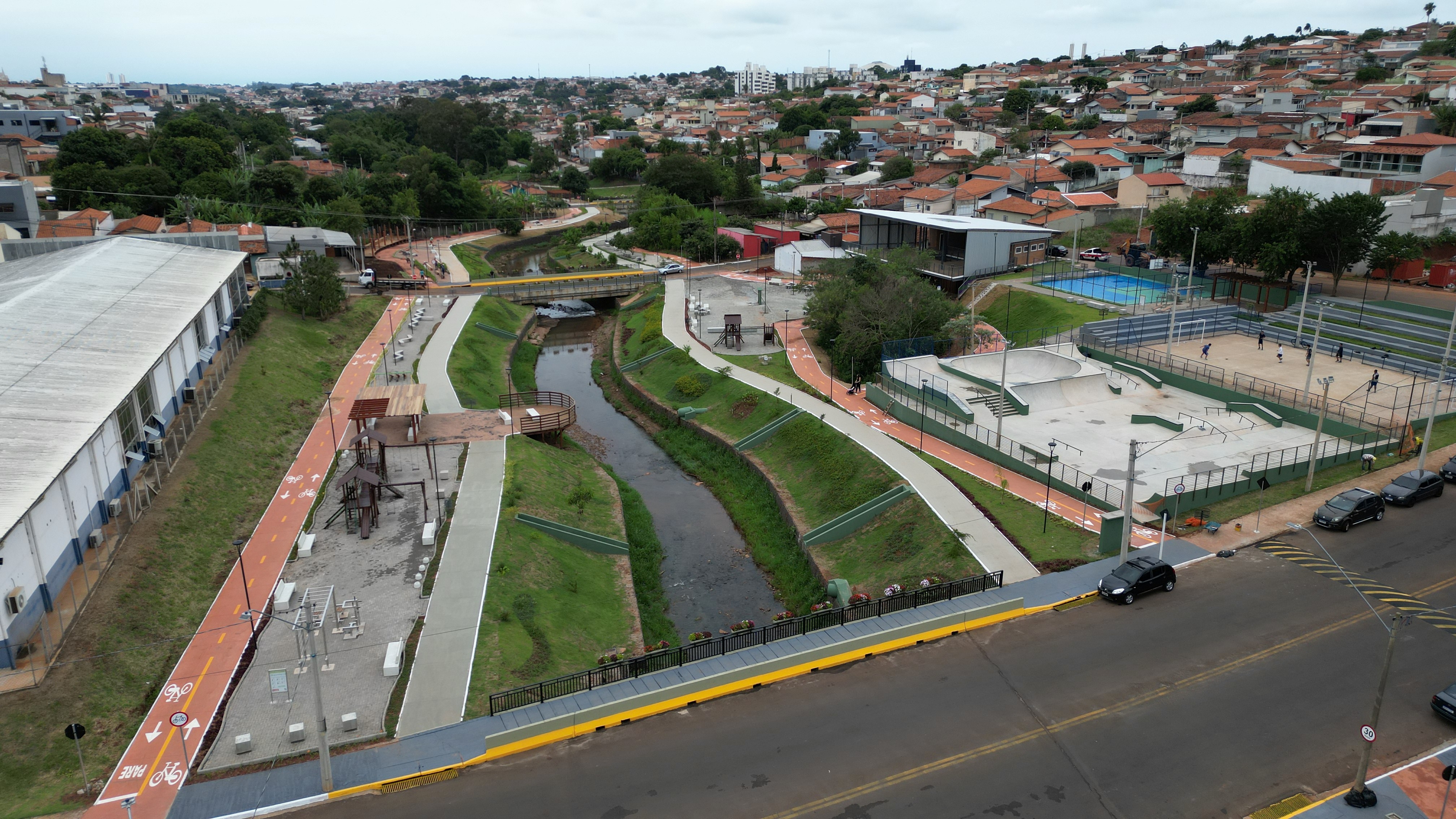Parque Linear do Lavapés será inaugurado no próximo domingo, 29